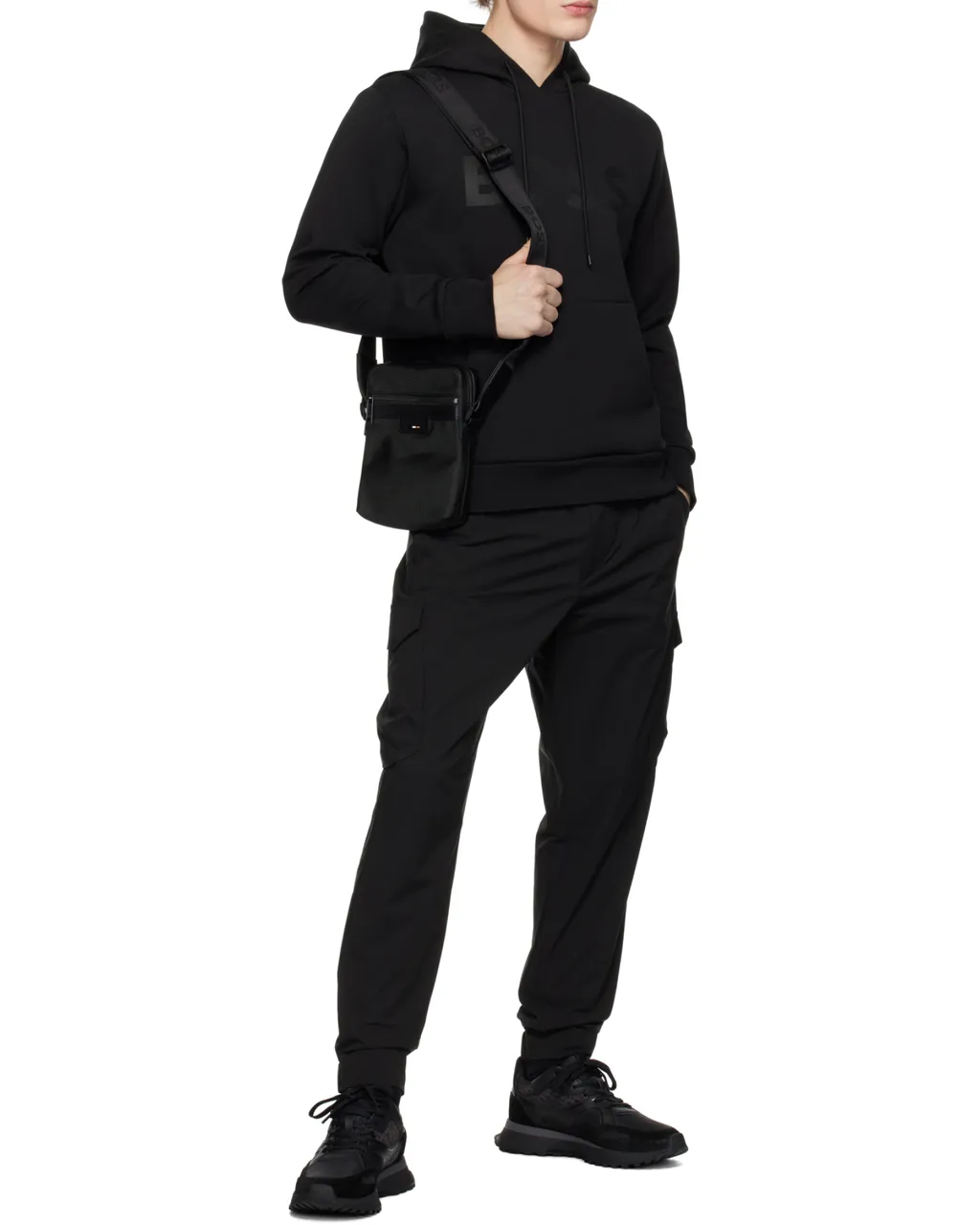 Drawstring Tapered-Fit Pants