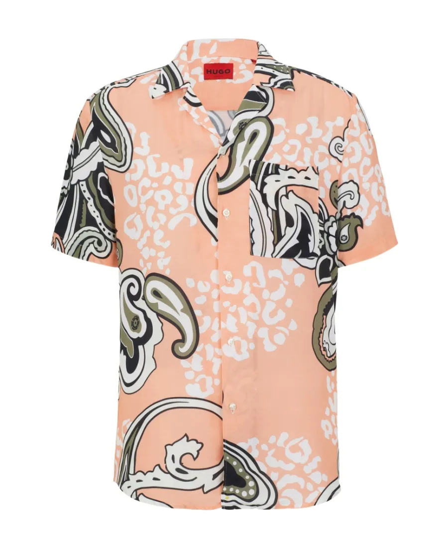 Printed Short-Sleeved Shirt