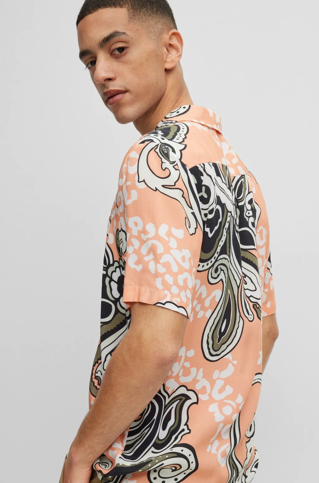 Printed Short-Sleeved Shirt