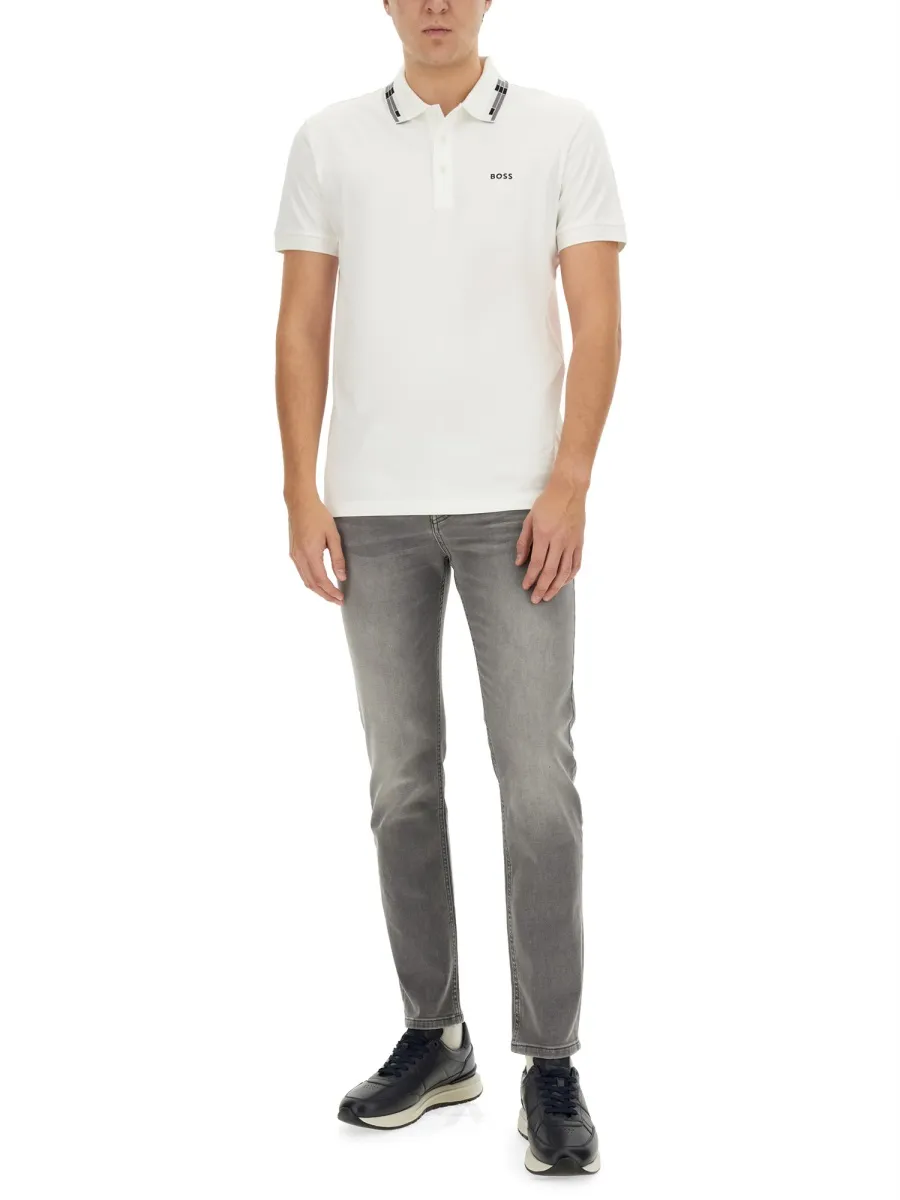 Logo-Print Polo Shirt