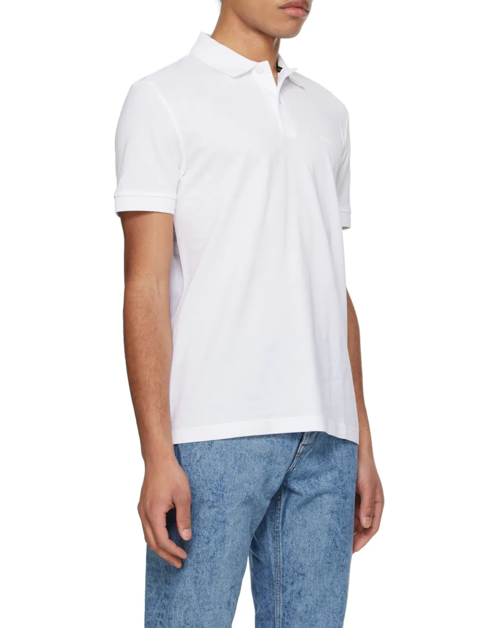 Short Sleeved Logo Printed Polo Shirt