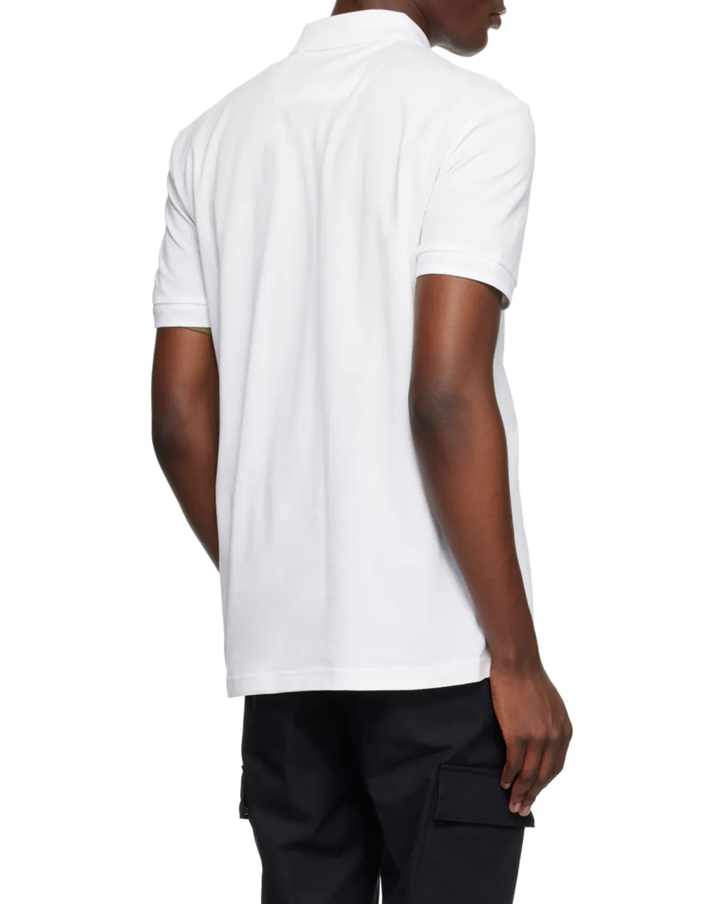 Short Sleeved Logo Printed Polo Shirt