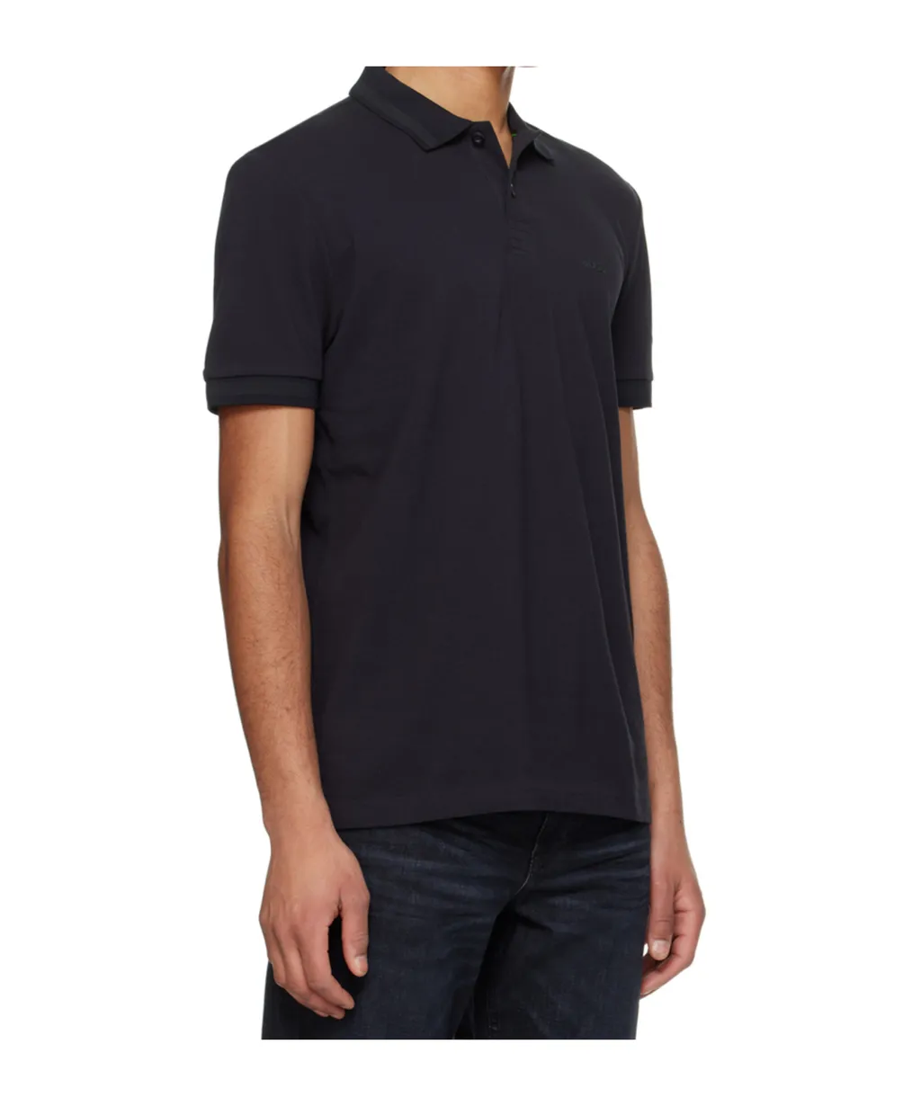 Short Sleeved Logo Printed Polo Shirt
