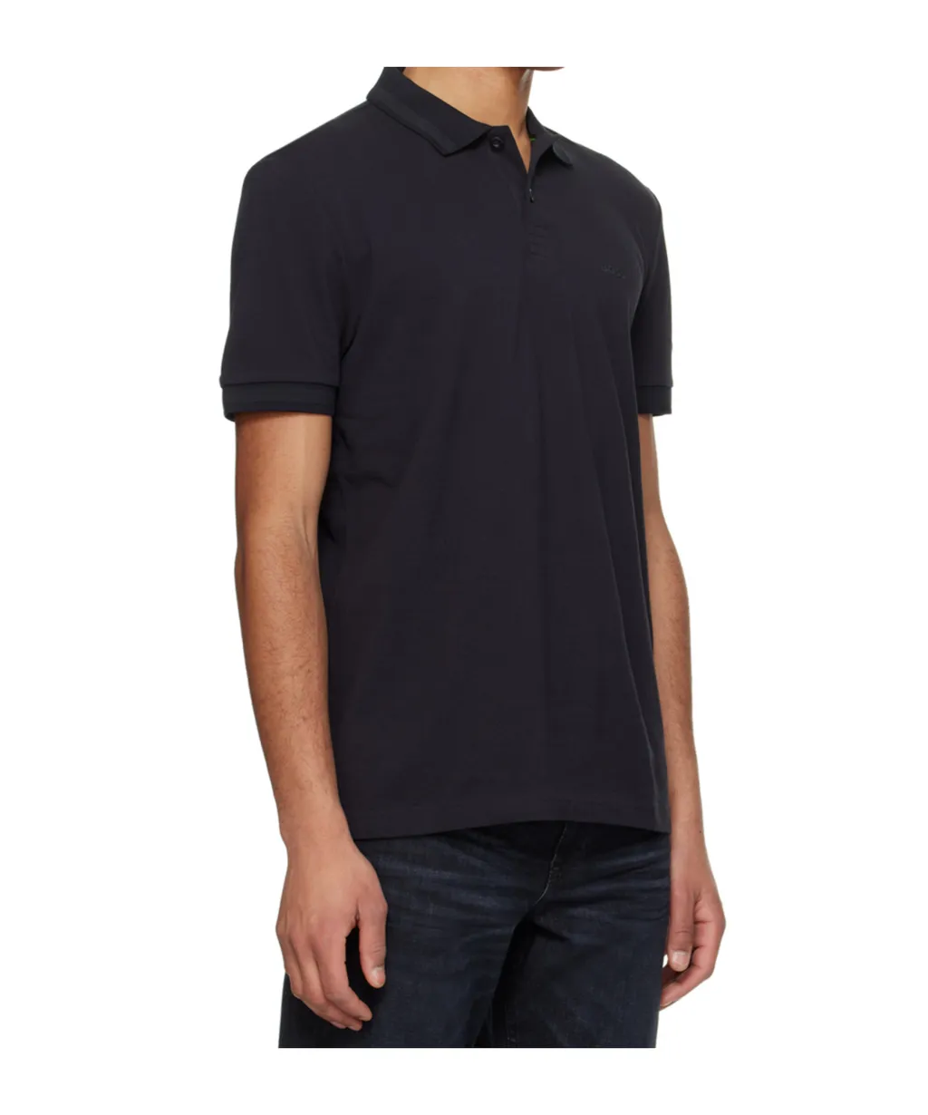 Short Sleeved Logo Printed Polo Shirt