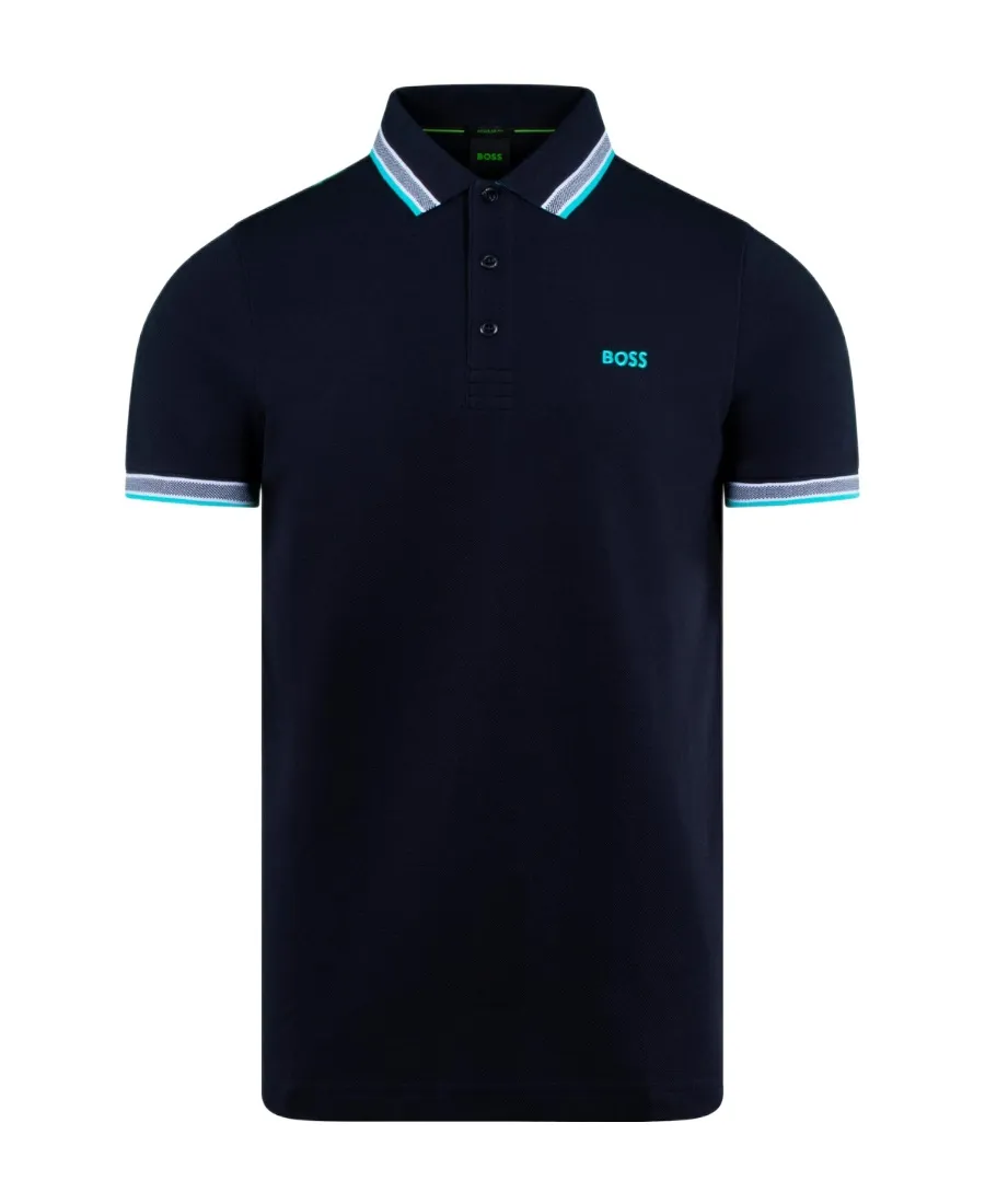 Logo Embroidered Short-Sleeved Polo Shirt