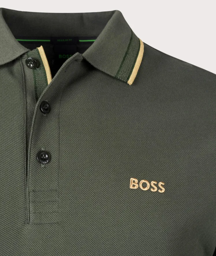Long-Sleeved Polo Shirt