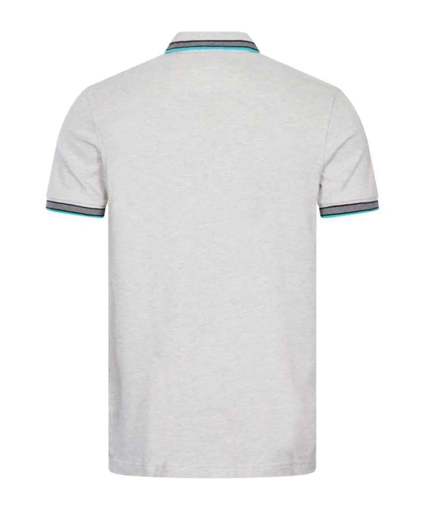 Logo Embroidered Short-Sleeved Polo Shirt