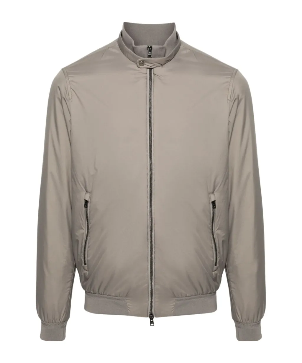 Zip-Up Bomber Jacket