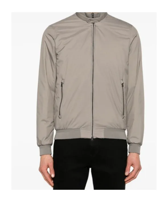Zip-Up Bomber Jacket