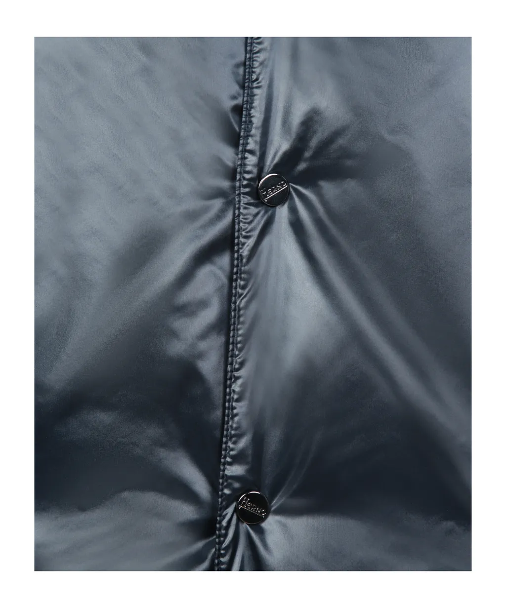 Press-Stud Fastened Padded Jacket
