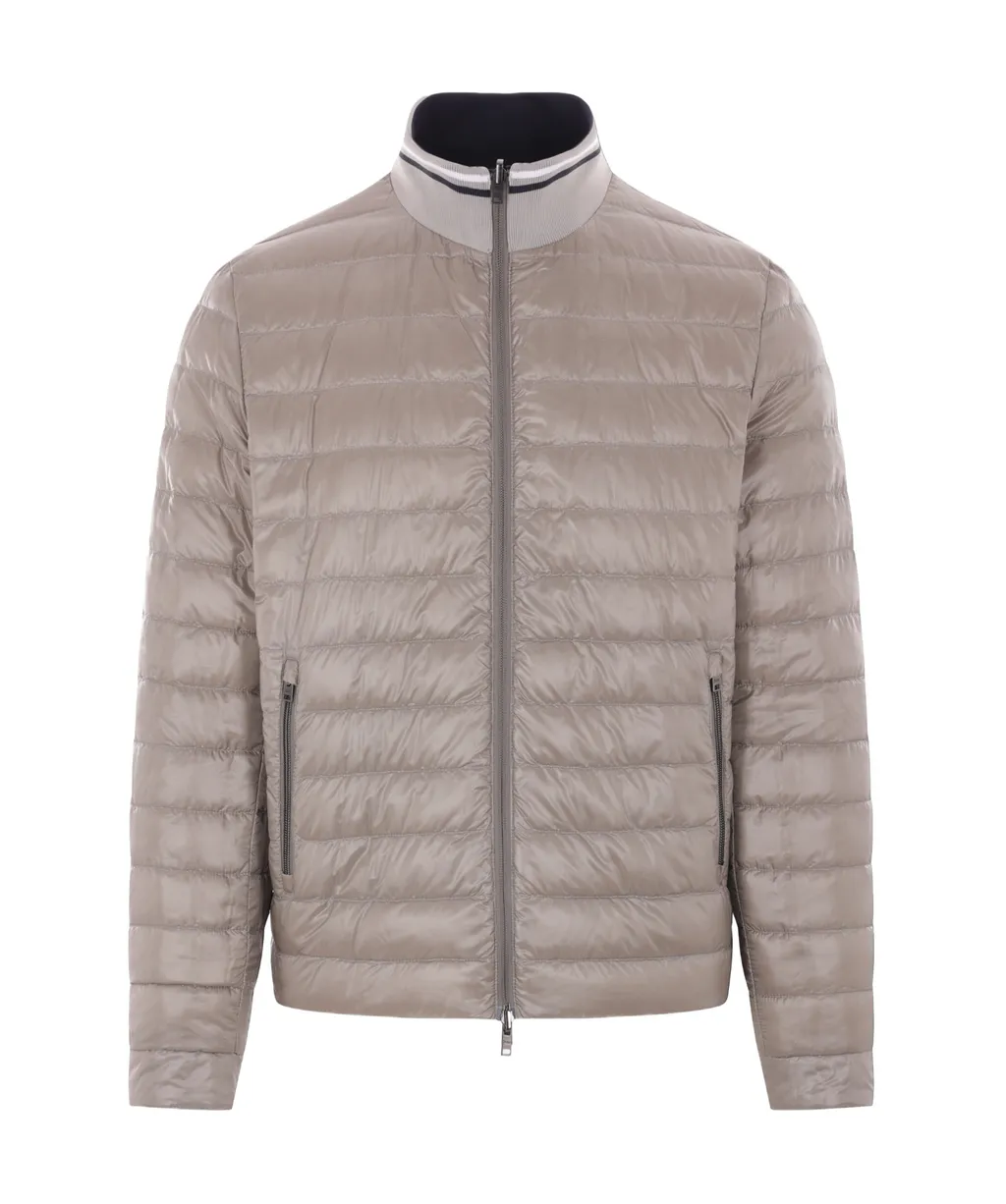 Reversible Zip-Up Down Jacket
