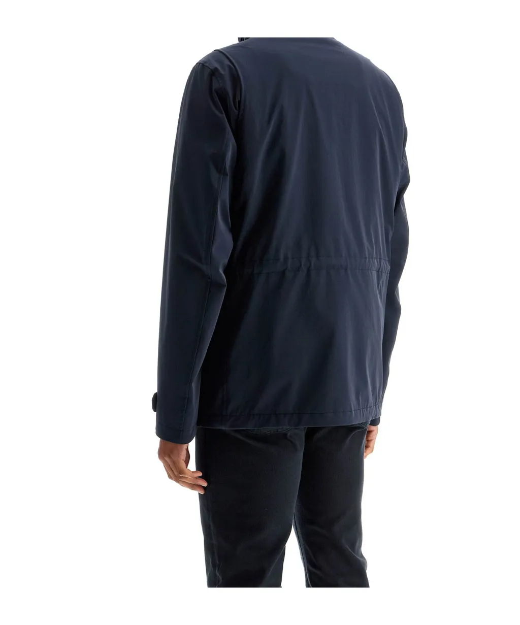 High-Neck Long Sleeved Jacket
