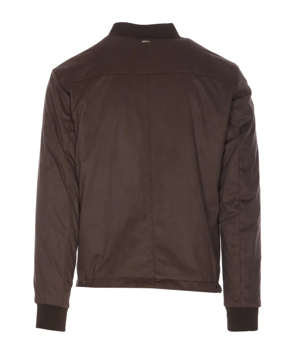 Zip-Up Crewneck Jacket