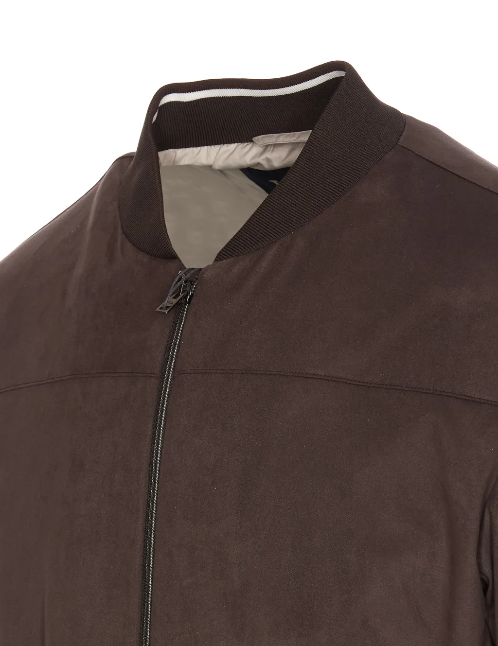 Zip-Up Crewneck Jacket