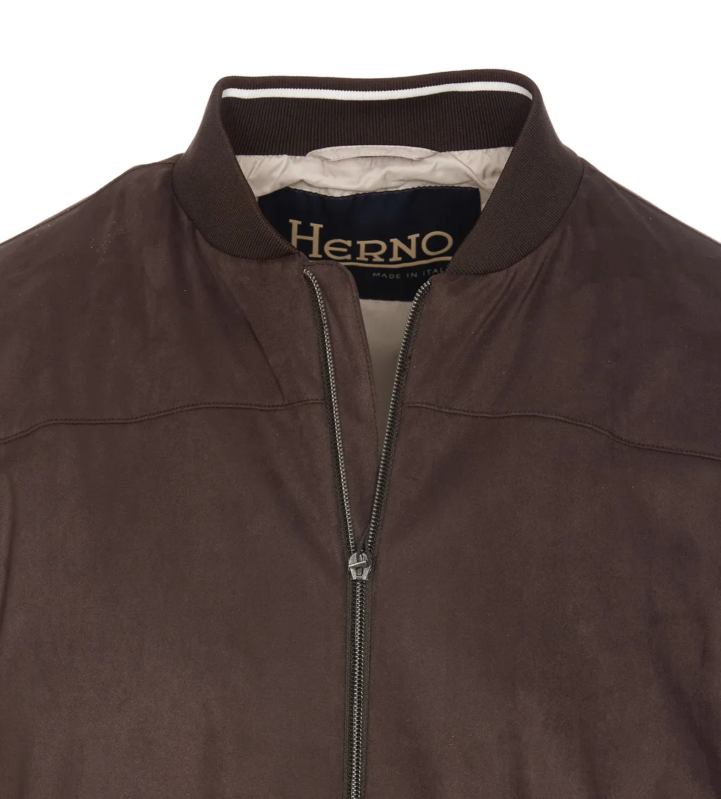 Zip-Up Crewneck Jacket