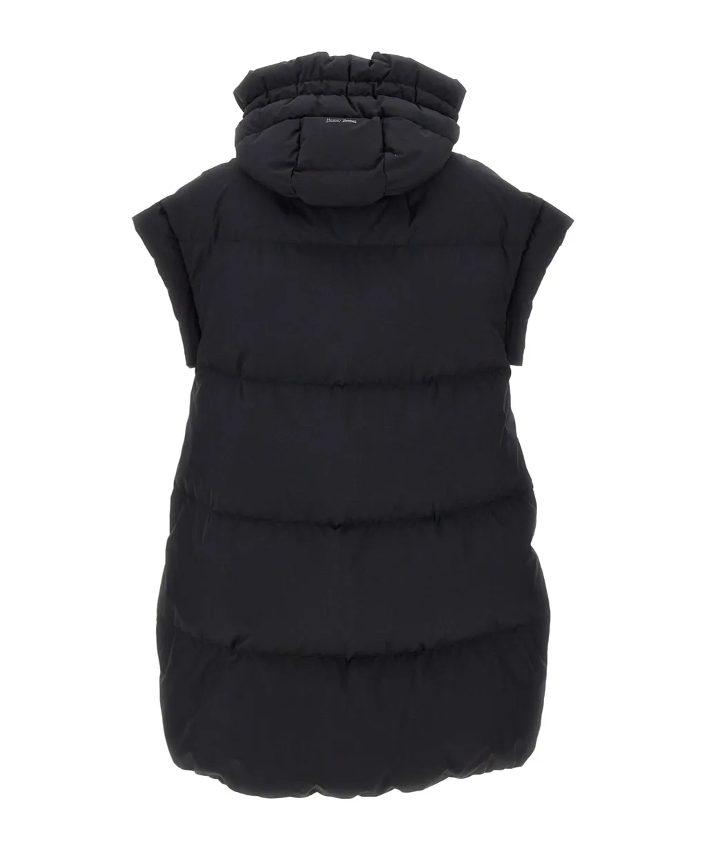 Straight Hem Quilted Gilet