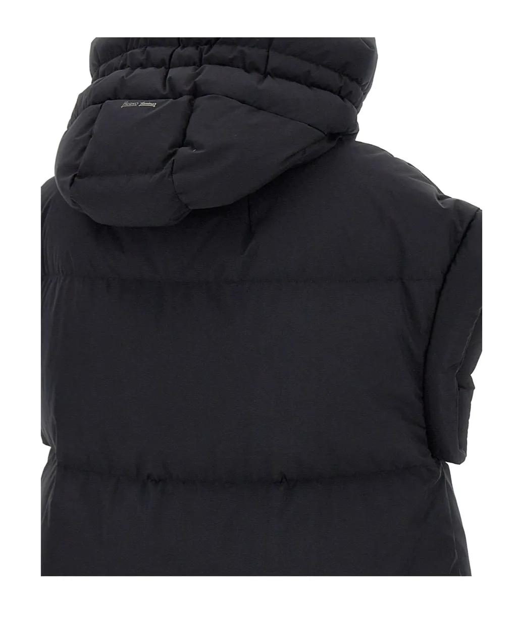 Straight Hem Quilted Gilet
