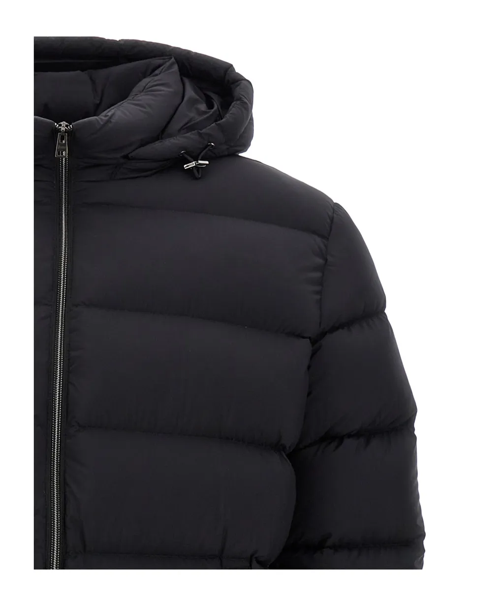 Logo Plaque Padded Jacket