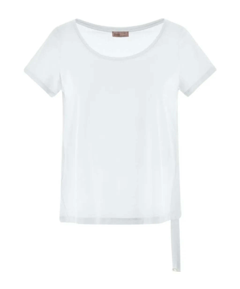 Drawstring-Tie T-Shirt
