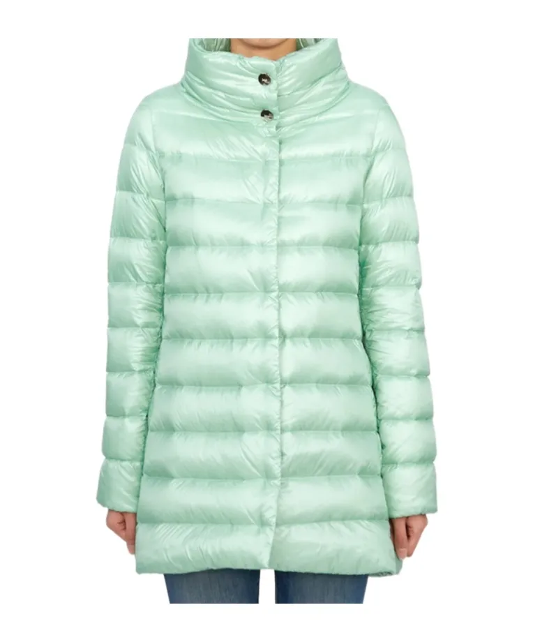 Long-Sleeved Down Jacket