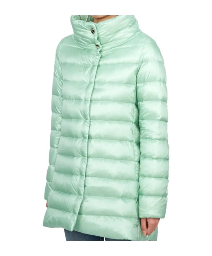 Long-Sleeved Down Jacket