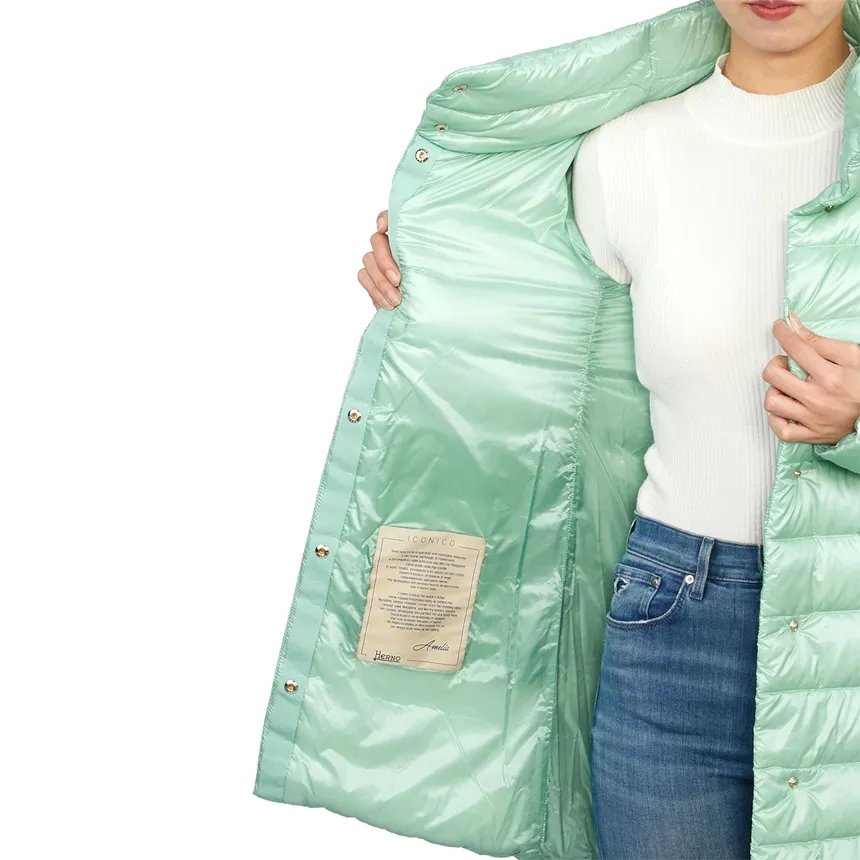 Long-Sleeved Down Jacket