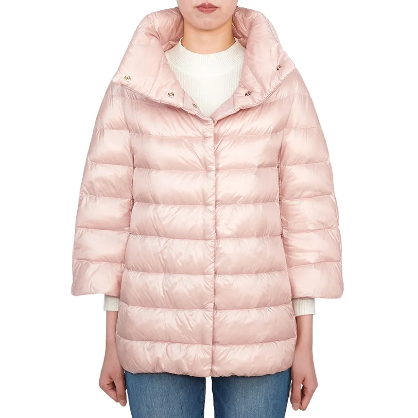 Long-Sleeved Down Jacket
