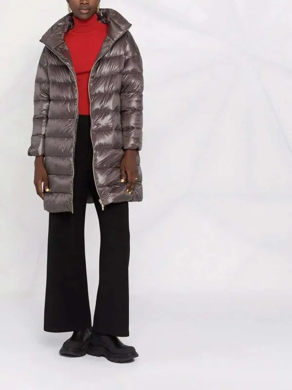 Long-Sleeved Quilted Cotton Jacket