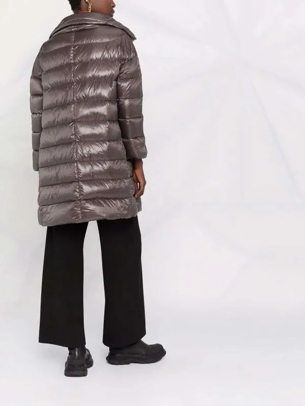 Long-Sleeved Quilted Cotton Jacket