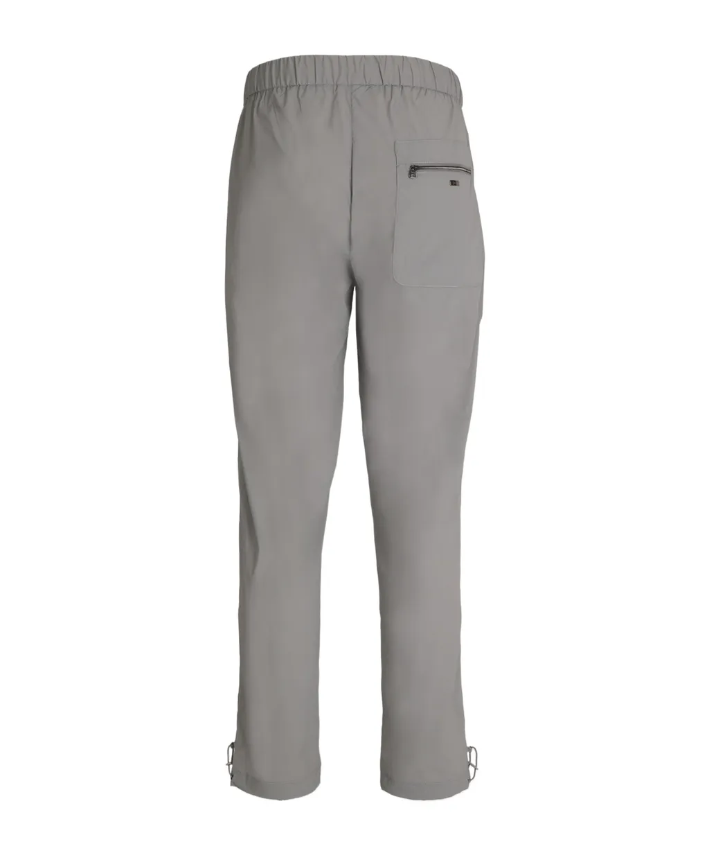 Resort Mid-Rise Drawstring Trousers
