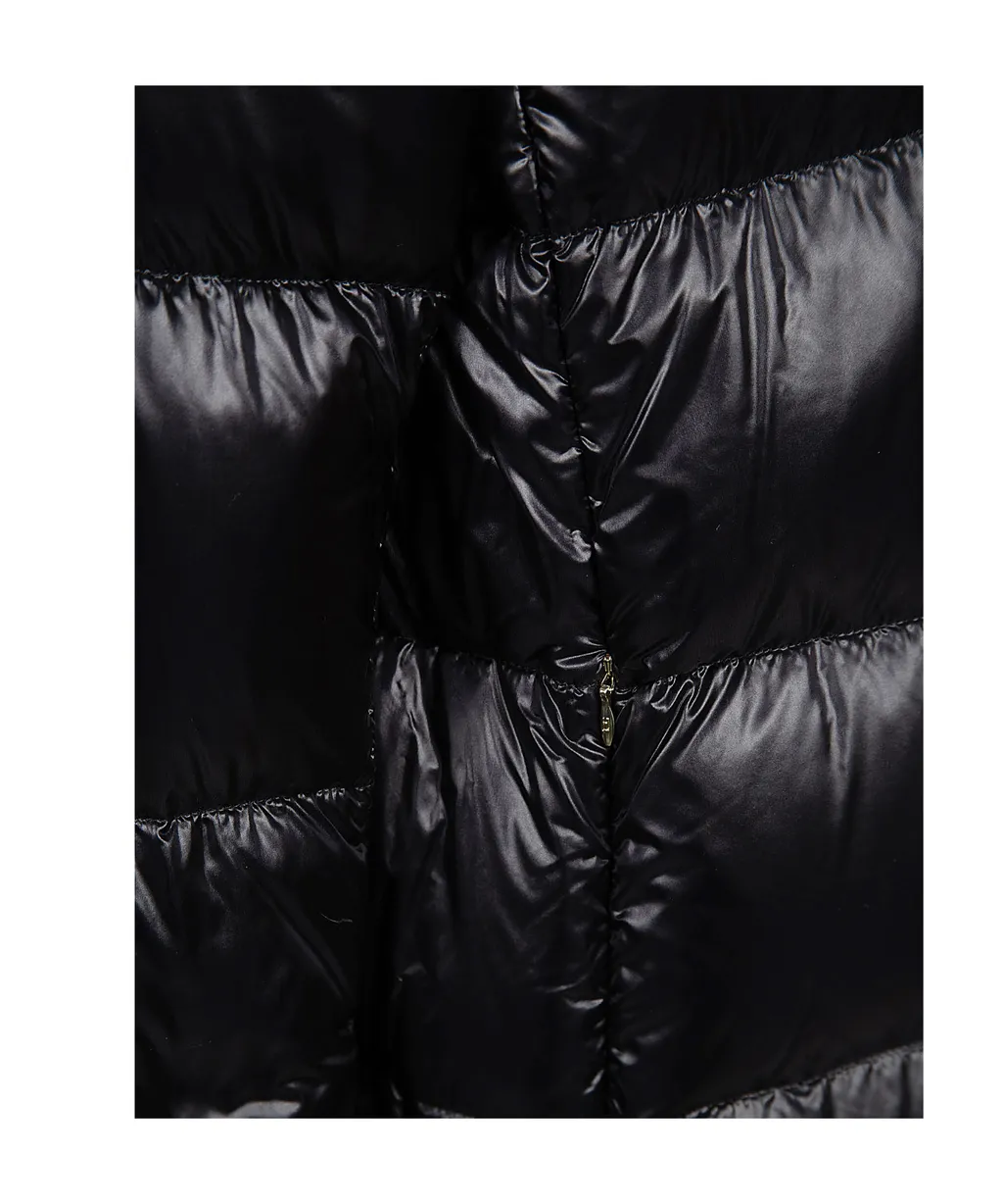 High-Neck Zipped Down Jacket