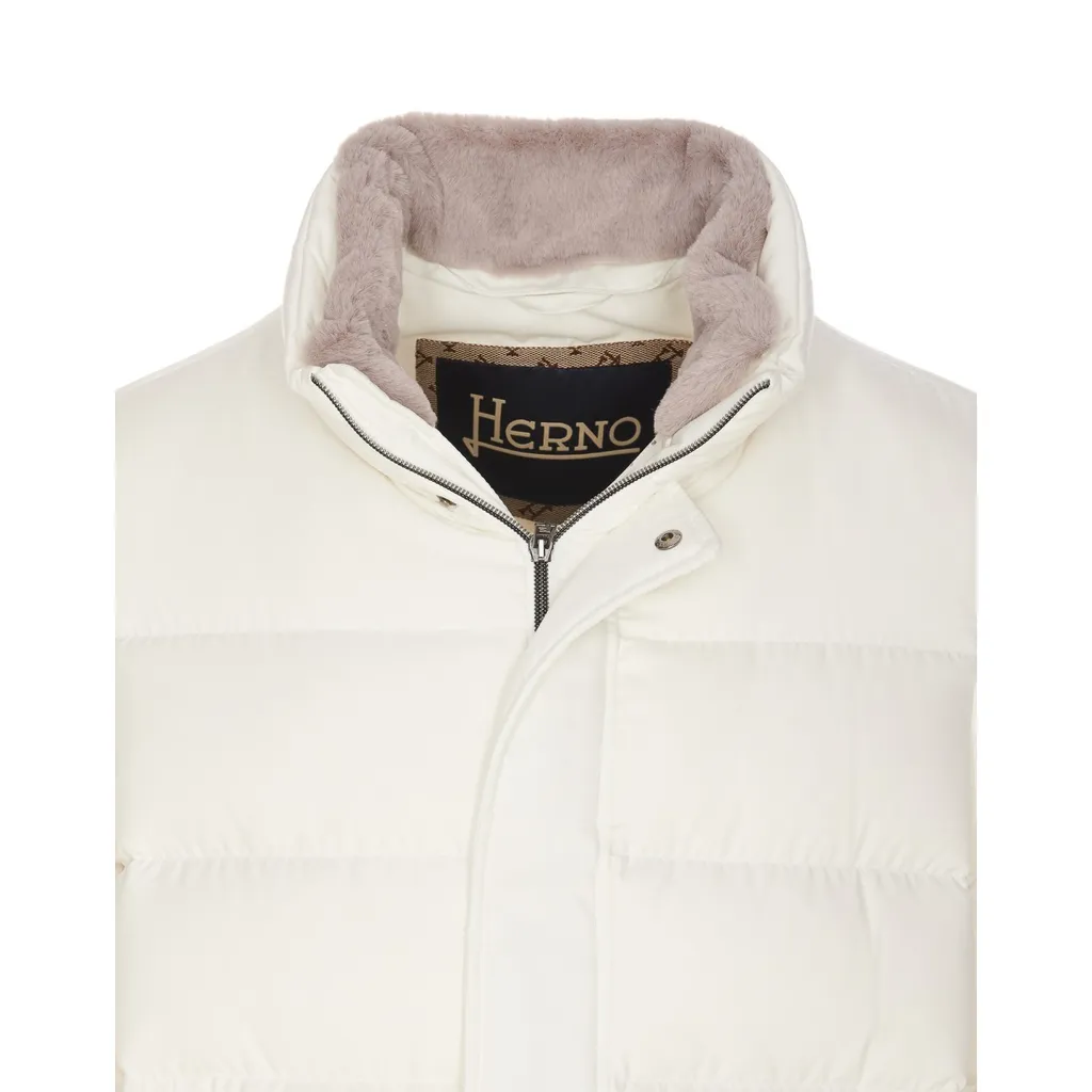 High-Neck Padded Coat