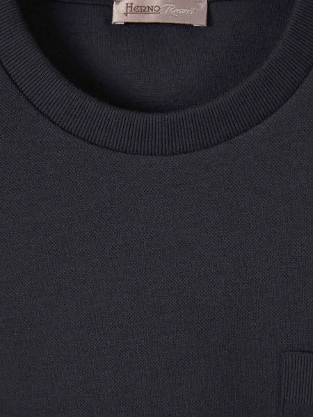 Pocket Detailed Crewneck T-Shirt