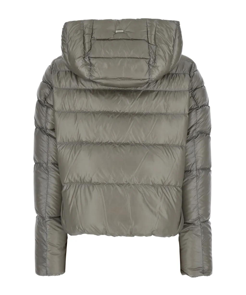 Zip-Up Hooded Puffer Jacket