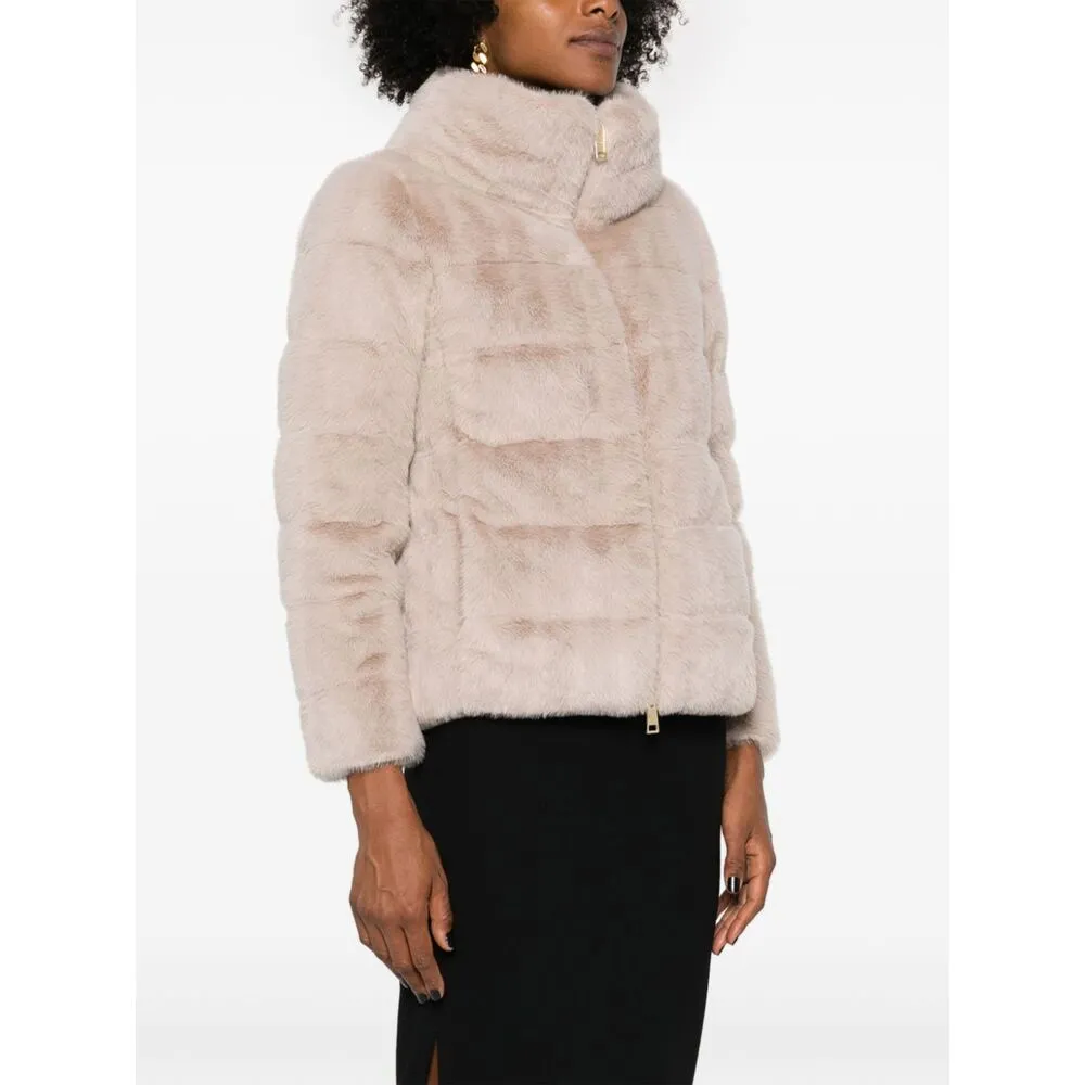 Faux-Fur Zipped Jacket