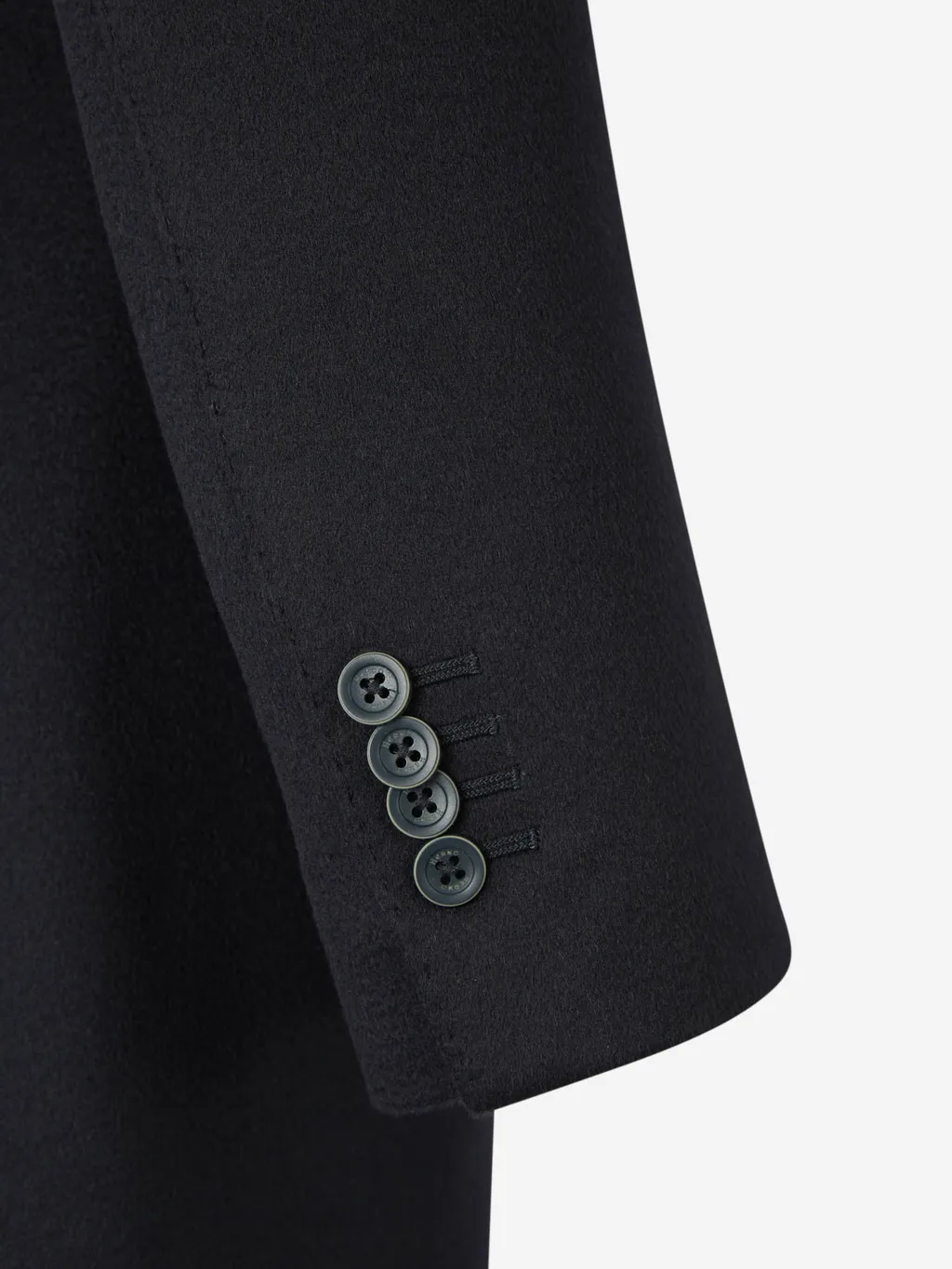Straight Hem Layered Coat