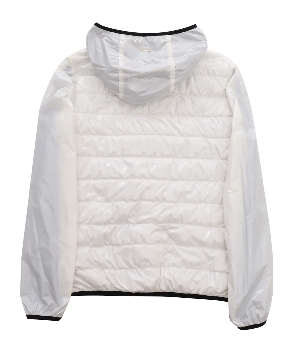 Zip-Up Hooded Puffer Jacket