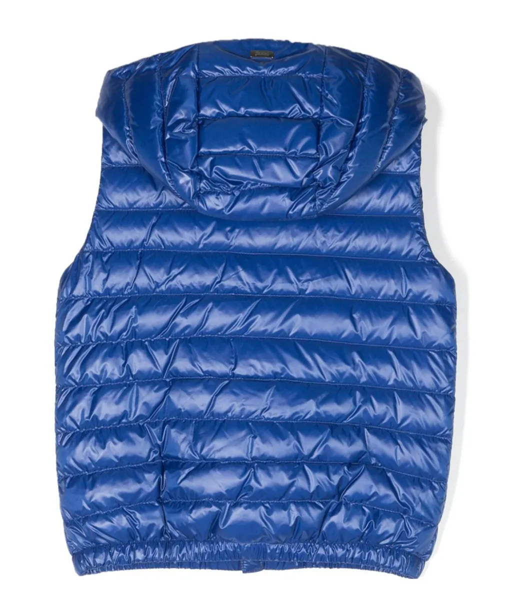 Logo Plaque Quilted Gilet