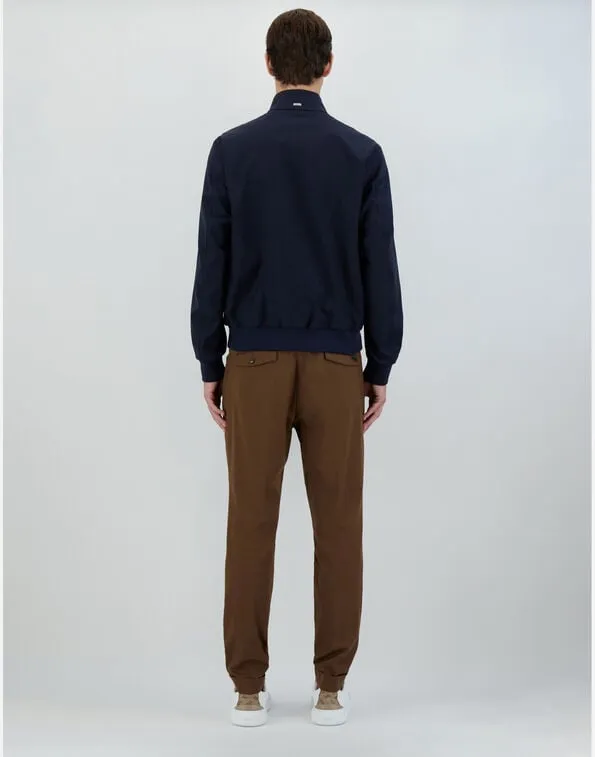 Long-Sleeved Zipped Coat