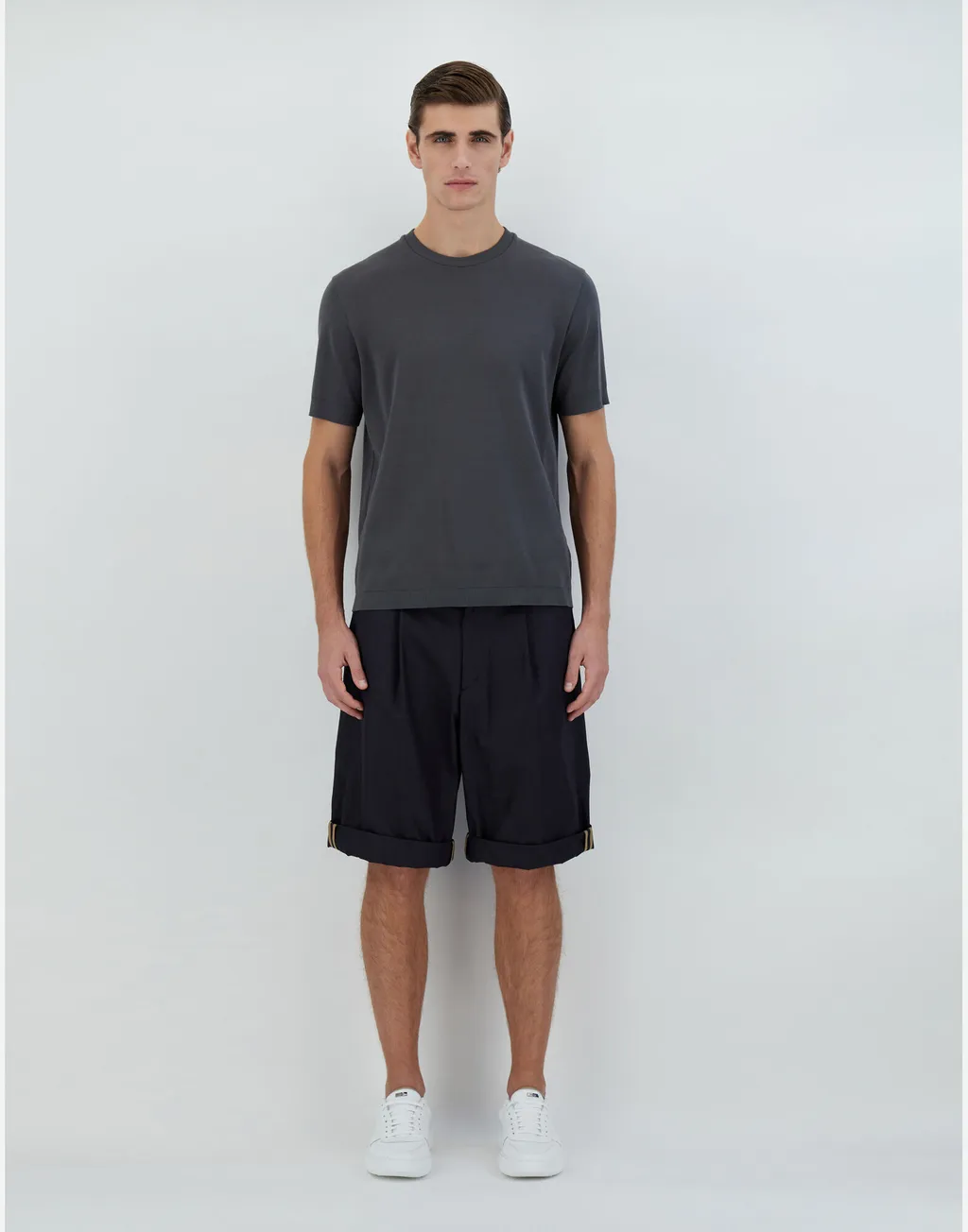 Crewneck Short-Sleeved T-Shirt