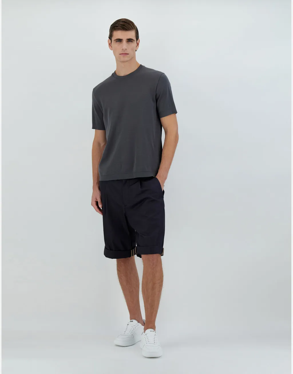 Crewneck Short-Sleeved T-Shirt