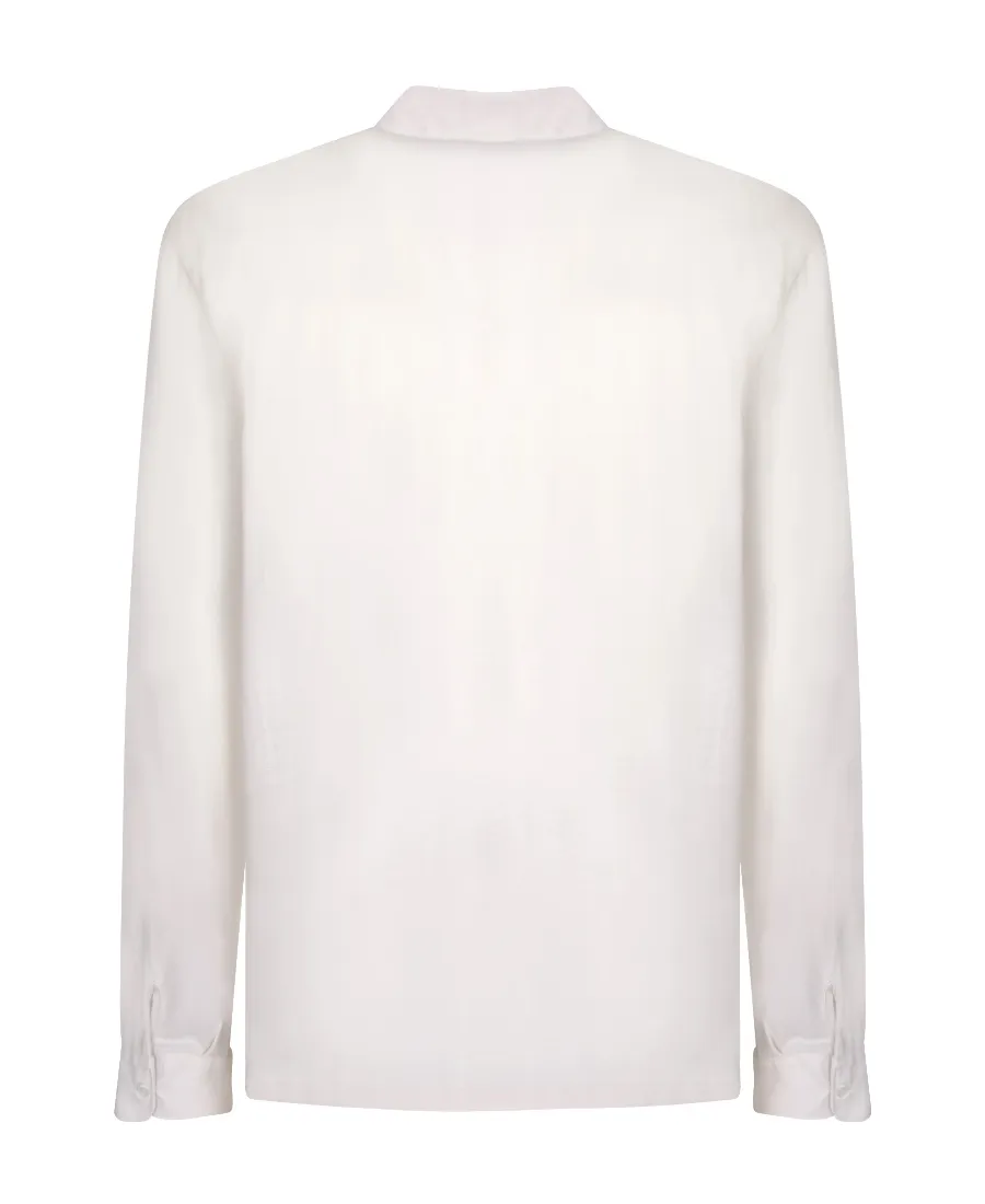Buttoned Long-Sleeved Shirt