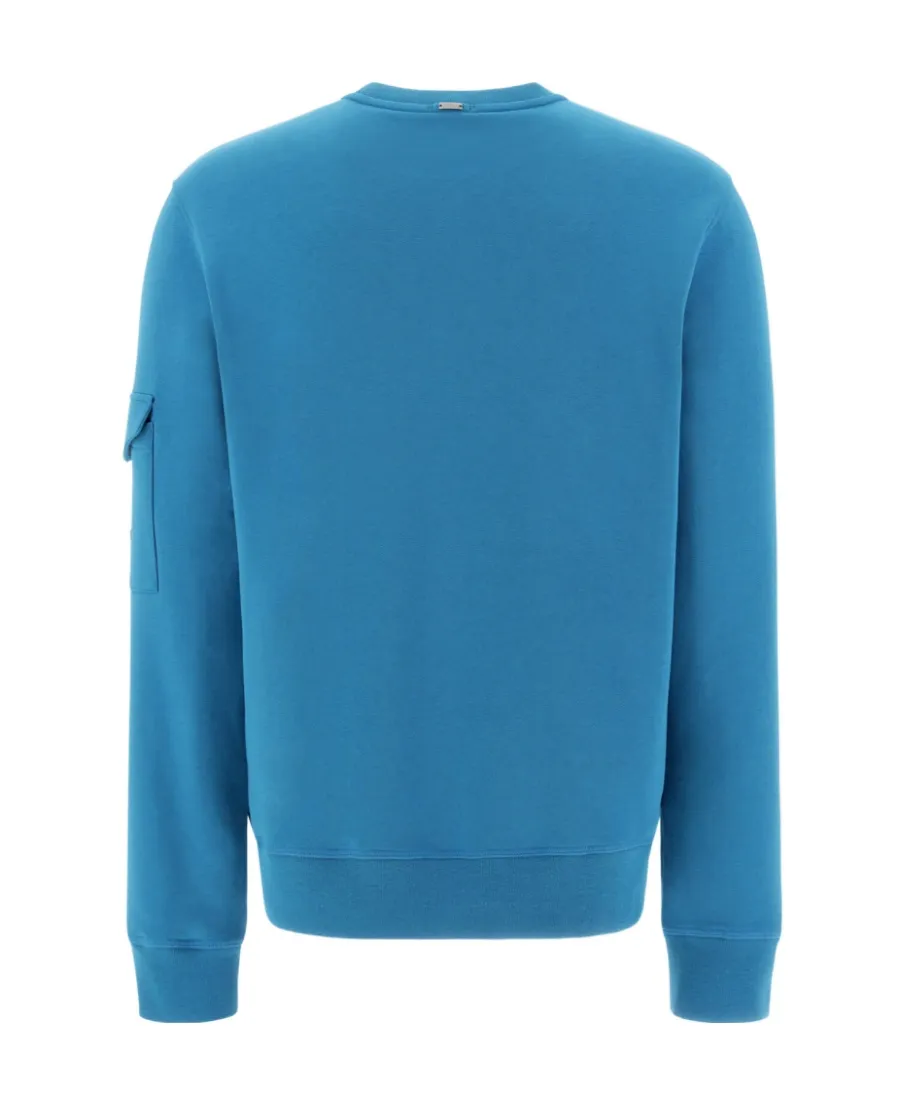 Flap-Pocket Detailed Crewneck Sweatshirt