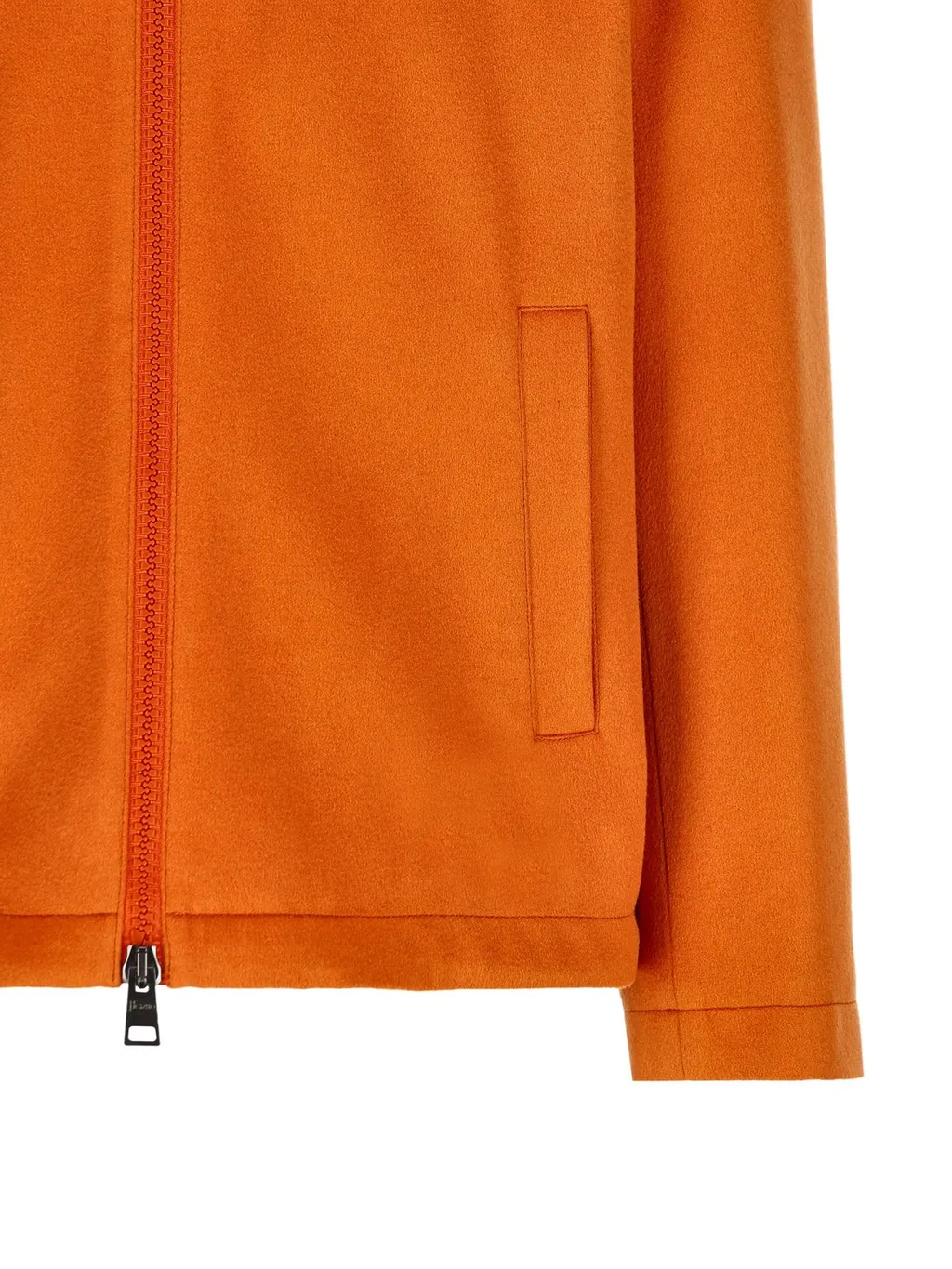 Zipped Hooded Drawstring Padded Jacket