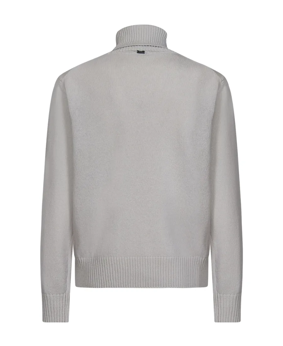Roll-Neck Long Sleeved Knitted Jumper