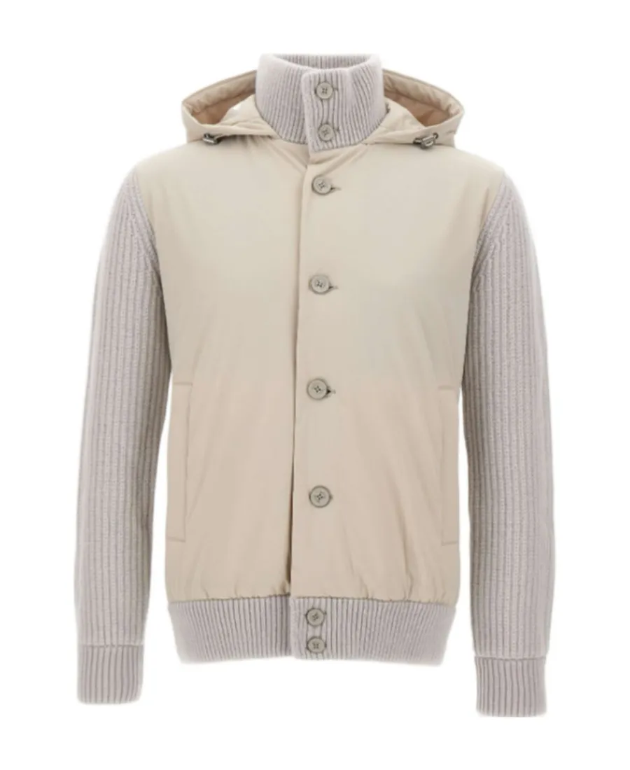 Resort Hooded Wool Jacket