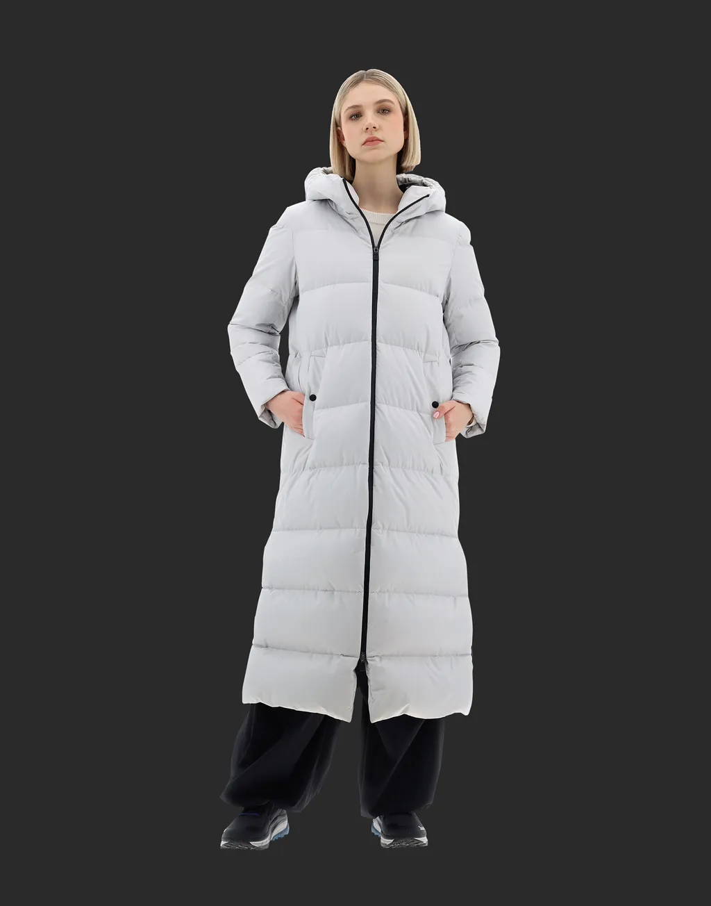 Laminar Quilted Padded Coat