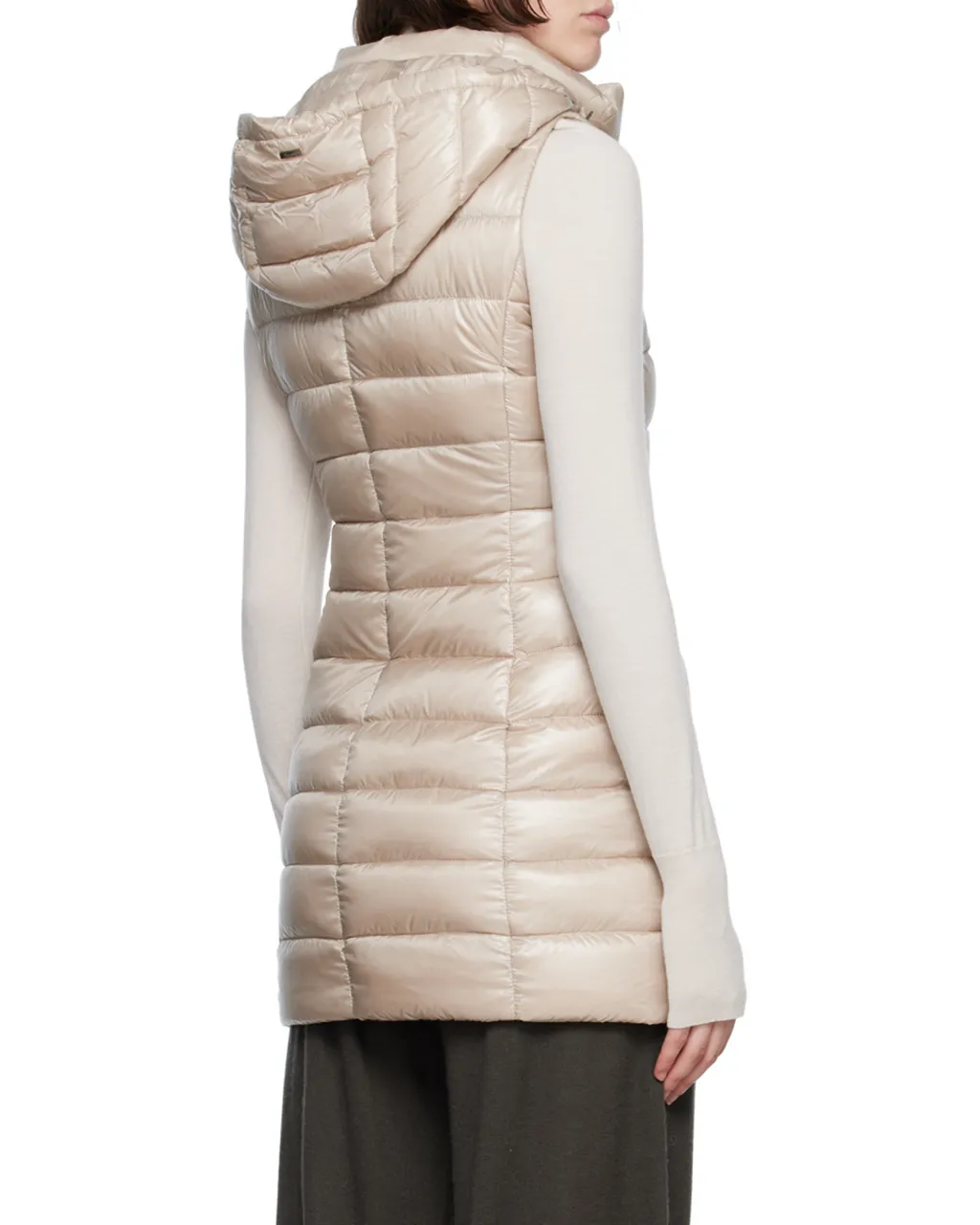 Zip-Up Hooded Padded Gilet