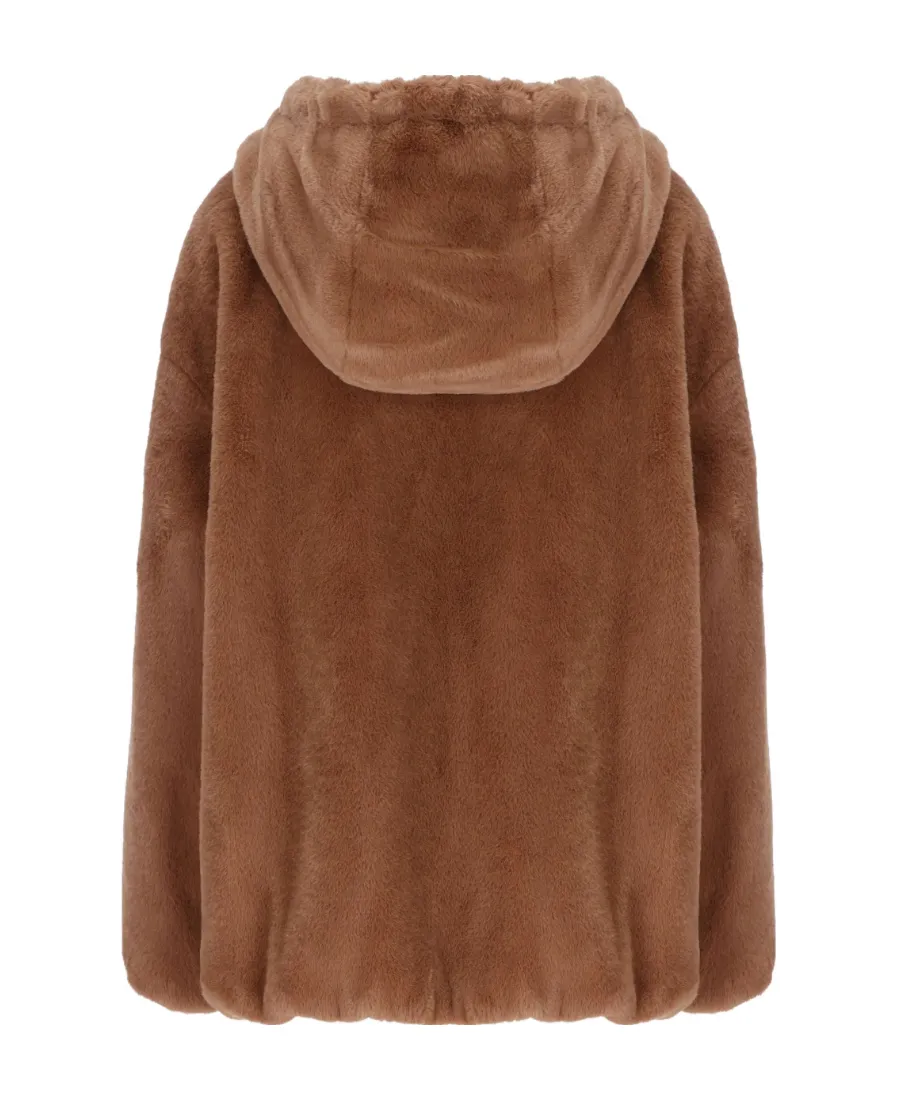 Faux-Fur Hooded Jacket