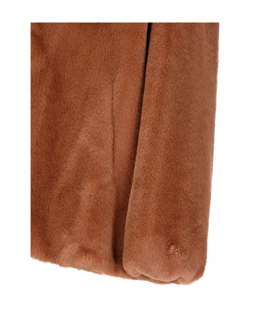 Faux-Fur Hooded Jacket